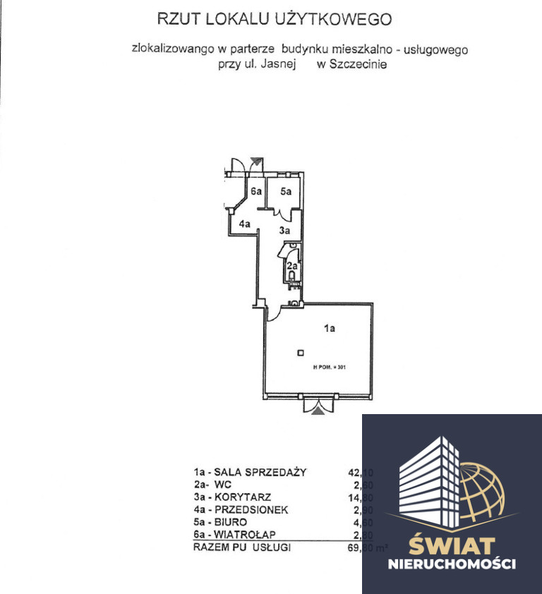 Lokal Wynajem Szczecin os. Słoneczne 8