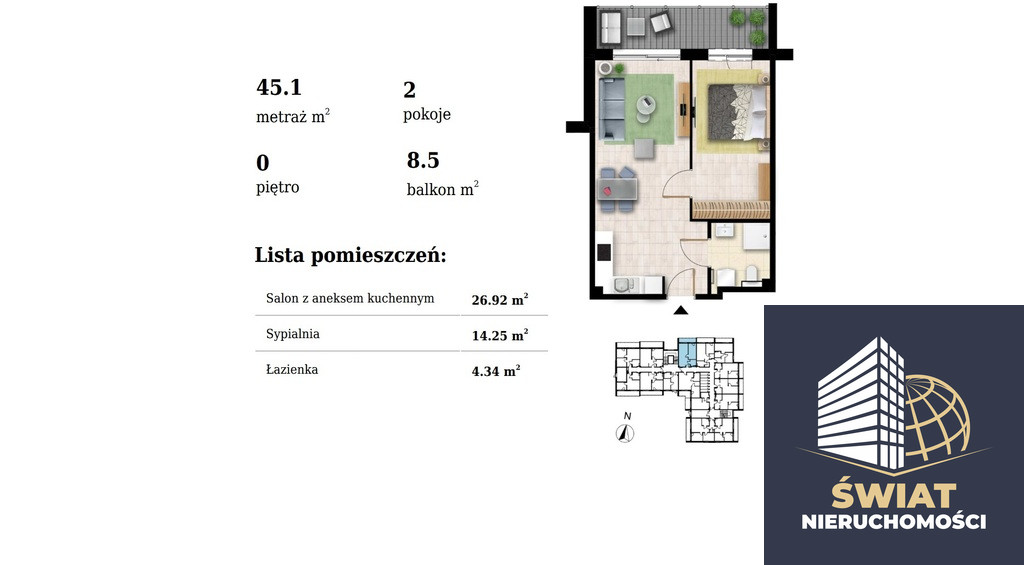 Mieszkanie Sprzedaż Grzybowo 3