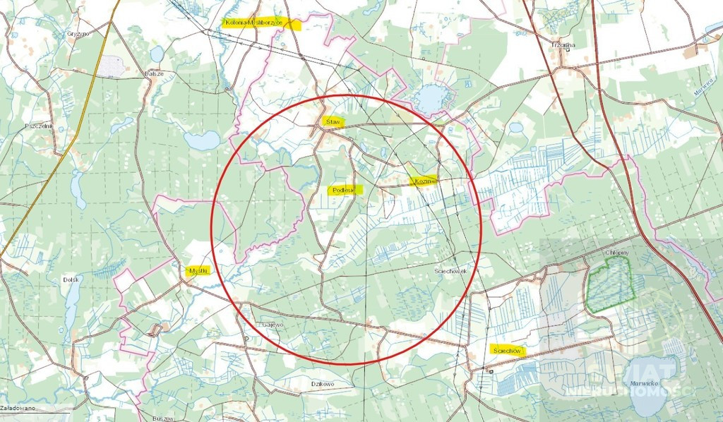 Działka Sprzedaż Staw