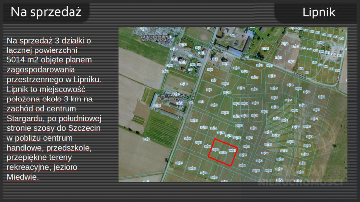 Działka Sprzedaż Lipnik 1