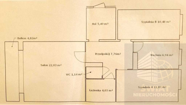 Mieszkanie Sprzedaż Szczecin Gumieńce Hrubieszowska 1