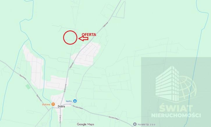 Działka Sprzedaż Dobra Graniczna 8
