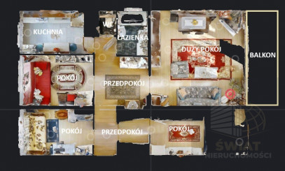 Mieszkanie Sprzedaż Szczecin os. Bukowe Fioletowa