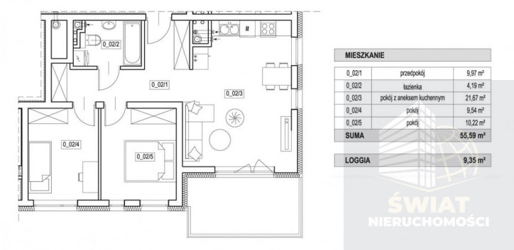 Mieszkanie Sprzedaż Szczecin Żelechowa 2