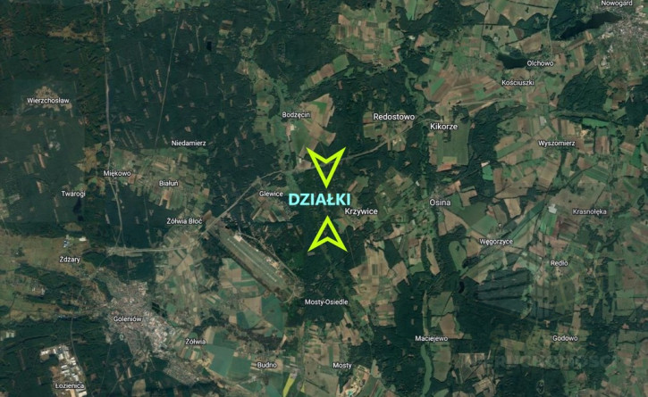 Działka Sprzedaż Krzywice 3