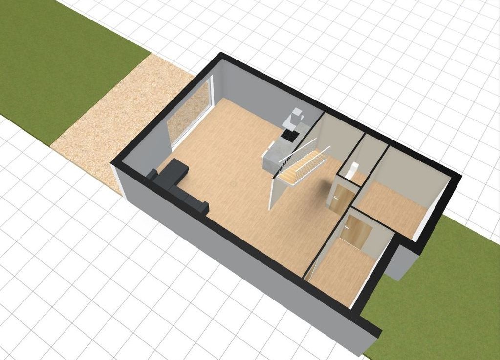 Dom jednorodzinny w zabudowie szeregowej 100 m2