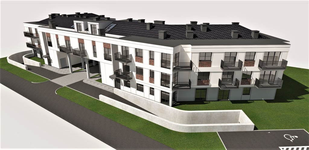OSÓW  - nowe mieszkanie + 2 balkony