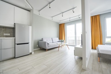 Nowy, styl modern apartament typu studio