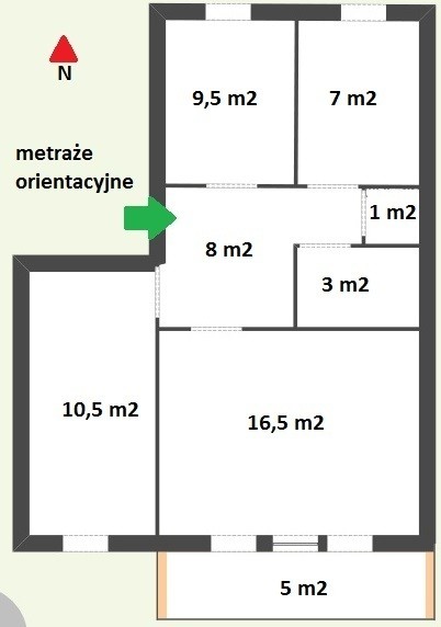Os. Zawadzkiego - 3 pokoje w niskim bloku
