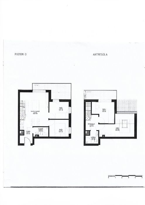 Mieszkanie dwupoziomowe - dwa balkony - Warszewo