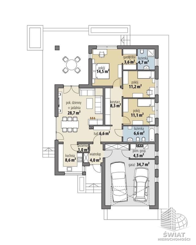 Dom na sprzedaż, Dobra (szczecińska) Dobra, 4 pokoje, 155 m² — SWN32948, zdjęcie 3