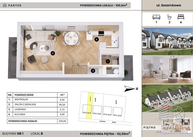 Dom na sprzedaż, Dobra (szczecińska) Mierzyn, 5 pokoi, 101 m² — ROY04673, zdjęcie 4