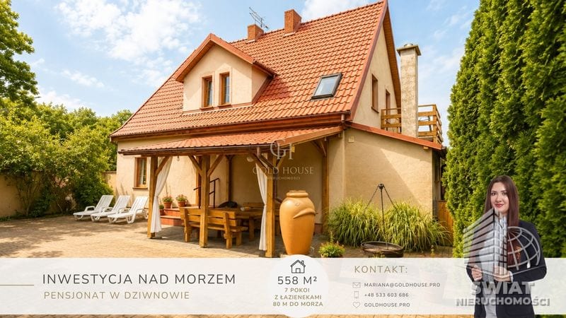 Dom na sprzedaż, Dziwnów, 7 pokoi, 300 m² — GDH20039, zdjęcie 2