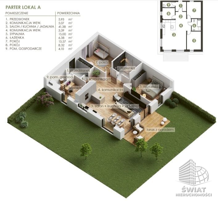 Dom na sprzedaż, Goleniów Pucice, 4 pokoje, 103 m² — HES28956, zdjęcie 4