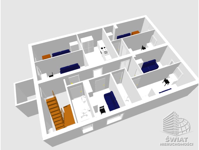 Dom na sprzedaż, Szczecin Pogodno, 21 pokoi, 272 m² — 59/10212/ODS, zdjęcie 2