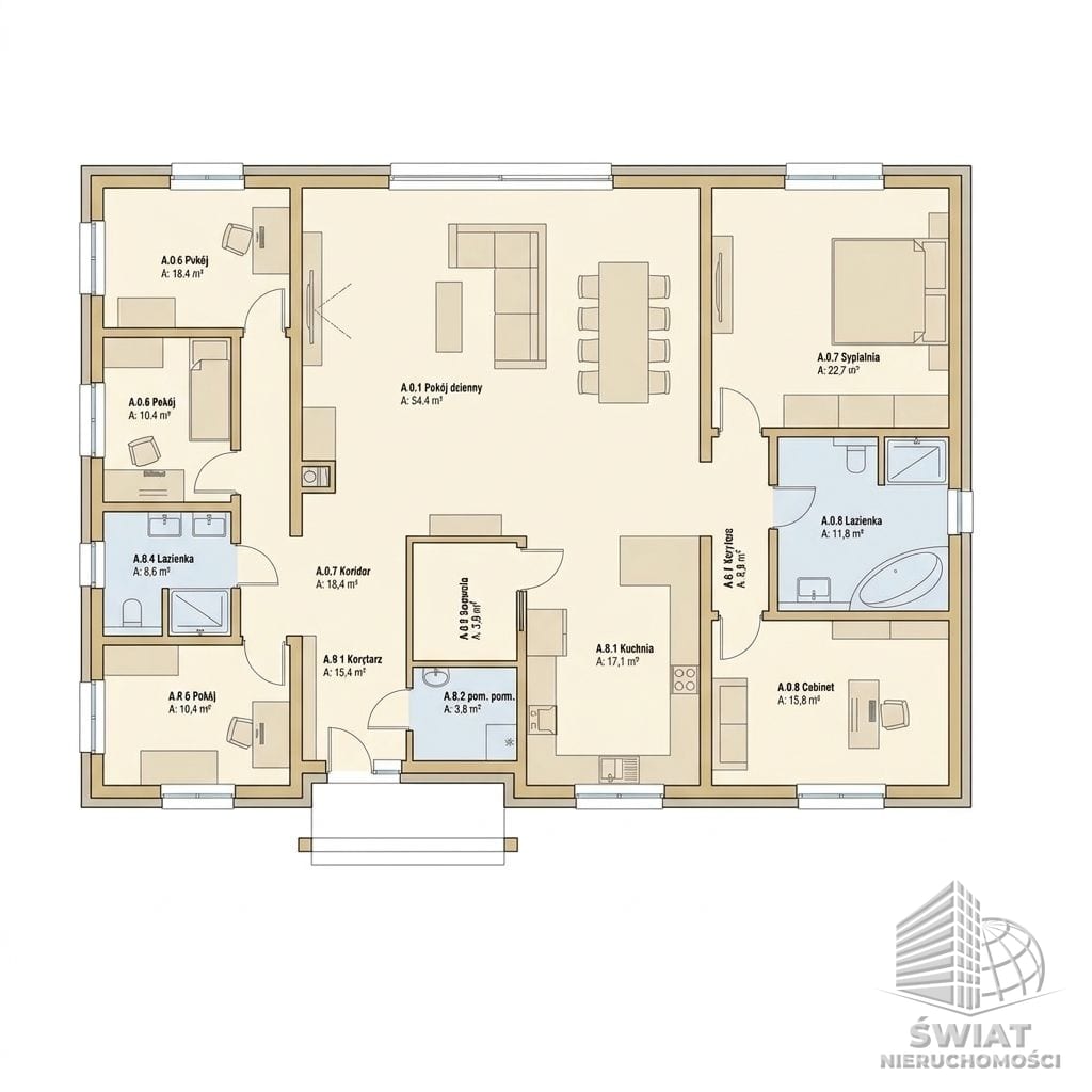 Dom na sprzedaż, Szczecin Sławociesze, 6 pokoi, 220 m² — BON50095, zdjęcie 1