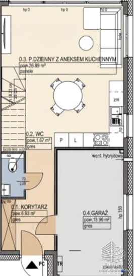 Dom na sprzedaż, Szczecin Wielgowo, 4 pokoje, 112 m² — HES29418, zdjęcie 2