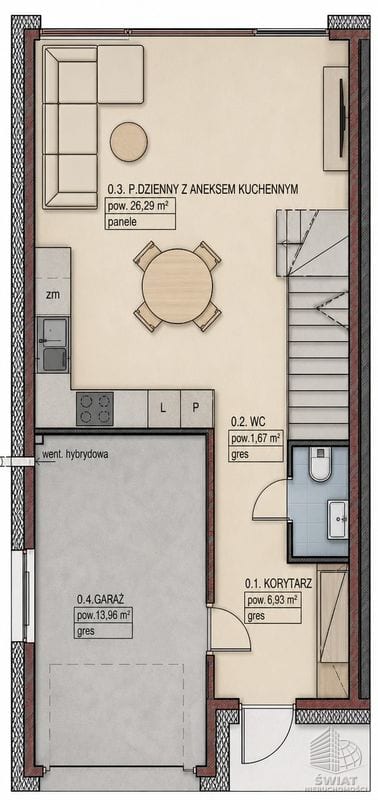 Dom na sprzedaż, Szczecin Wielgowo, 4 pokoje, 112 m² — HES29419, zdjęcie 2