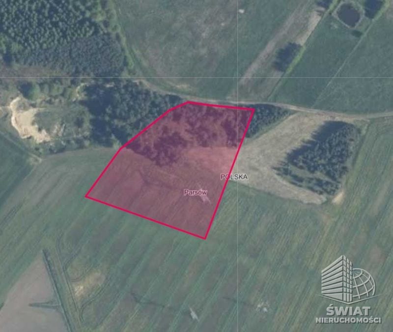 Działka na sprzedaż, Bielice Parsów, 9825 m² — MAP22997, zdjęcie 7