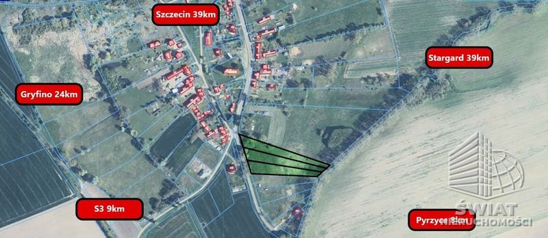 Działka na sprzedaż, Bielice Stare Chrapowo, 3000 m² — 32/13324/OGS, zdjęcie 4