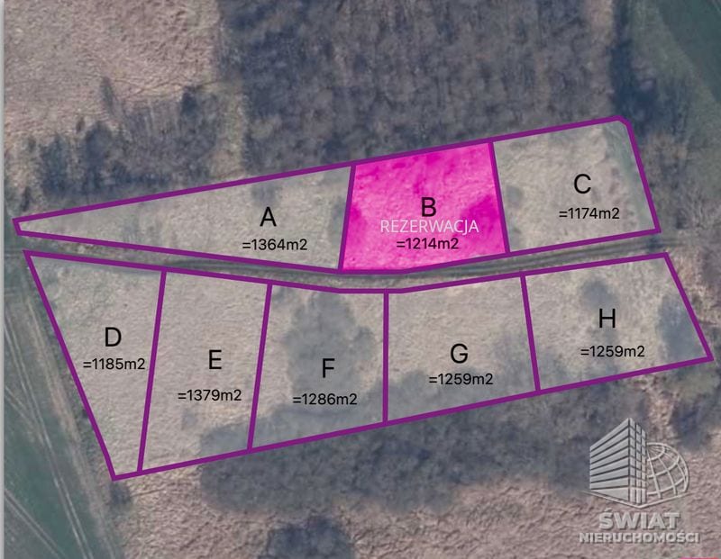 Działka na sprzedaż, Bielice Stare Chrapowo, 1364 m² — MAP22811, zdjęcie 1