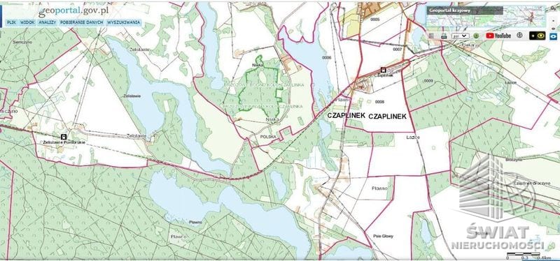Działka na sprzedaż, Czaplinek Żelisławie, 15786 m² — INW32166, zdjęcie 3
