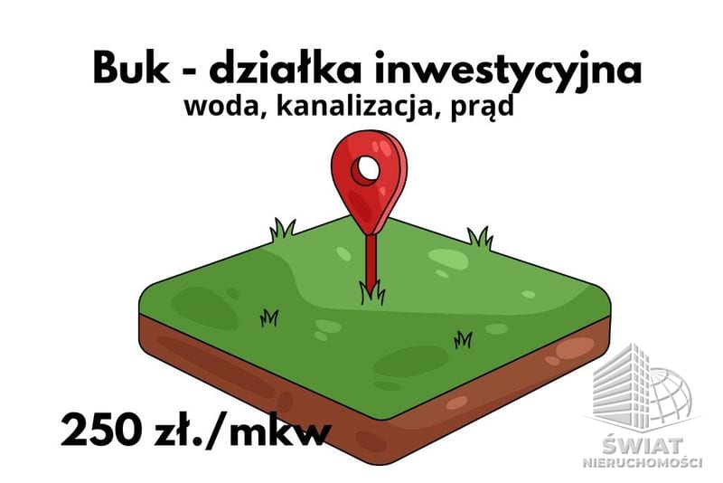 Działka na sprzedaż, Dobra (szczecińska) Buk, 4058 m² — ROY04528, zdjęcie 1