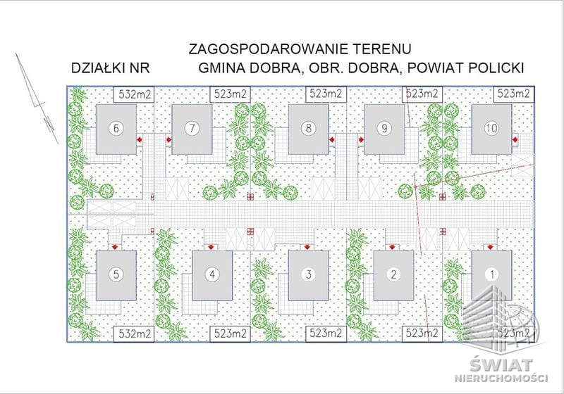 Działka na sprzedaż, Dobra (szczecińska) Dobra, 5575 m² — INW33163, zdjęcie 2