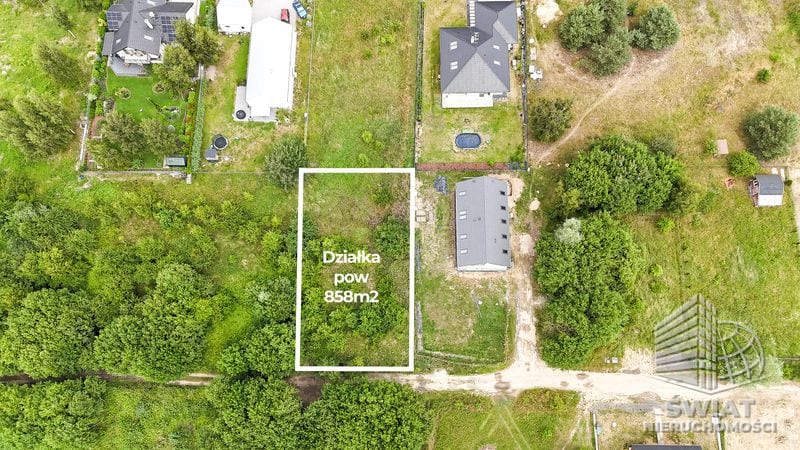 Działka na sprzedaż, Dobra (szczecińska) Dołuje, 858 m² — BON48257, zdjęcie 2