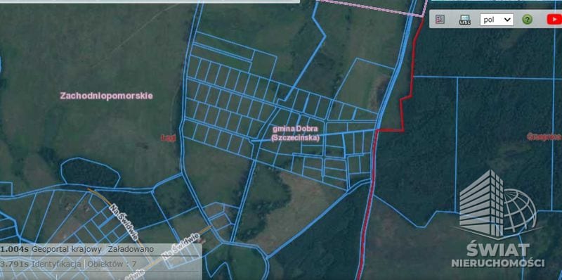 Działka na sprzedaż, Dobra (szczecińska) Łęgi, 3219 m² — INW29285, zdjęcie 4