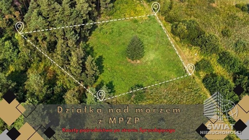 Działka na sprzedaż, Dziwnów Międzywodzie, 1817 m² — UBR23172, zdjęcie 1