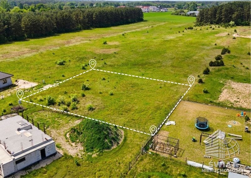 Działka na sprzedaż, Goleniów Białuń, 1506 m² — UBR23307, zdjęcie 1