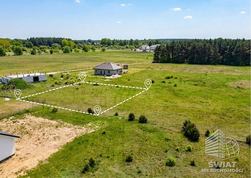 Działka na sprzedaż, Goleniów Białuń, 1506 m² — UBR23307, zdjęcie 2