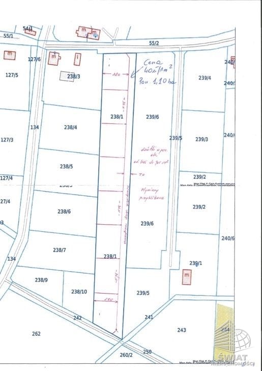 Działka na sprzedaż, Goleniów Borzysławiec, 10100 m² — MAR22173, zdjęcie 3