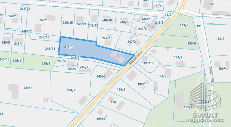 Działka na sprzedaż, Goleniów Kliniska Wielkie, 0 m² — 2/13521/OGS, zdjęcie 2