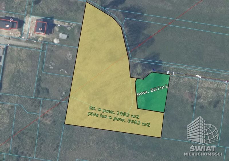 Działka na sprzedaż, Goleniów Kliniska Wielkie, 5874 m² — MNI22115, zdjęcie 3