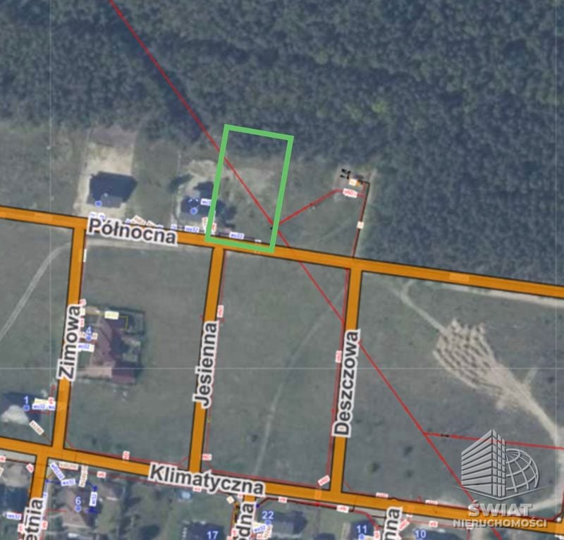 Działka na sprzedaż, Goleniów Kliniska Wielkie, 1377 m² — SCN23048, zdjęcie 7