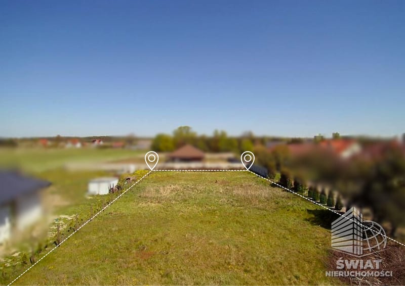 Działka na sprzedaż, Goleniów Łaniewo, 1505 m² — UBR23284, zdjęcie 2