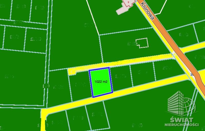 Działka na sprzedaż, Goleniów Lubczyna, 1022 m² — MOJ22166, zdjęcie 1