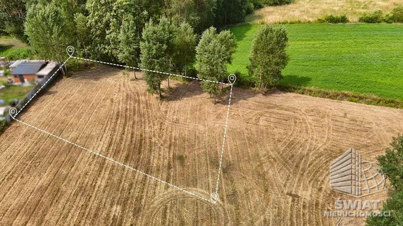 Działka na sprzedaż, Goleniów Marszewo, 1250 m² — UBR23322, zdjęcie 3