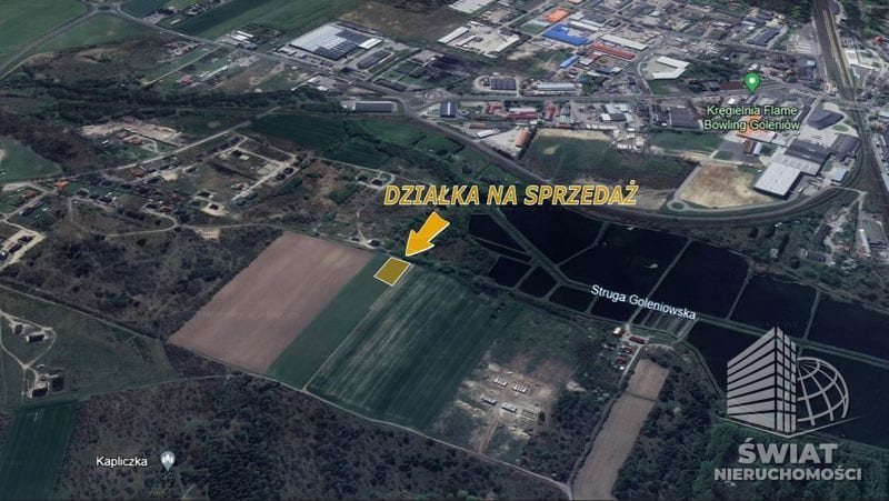 Działka na sprzedaż, Goleniów, 1400 m² — MNI21813, zdjęcie 2