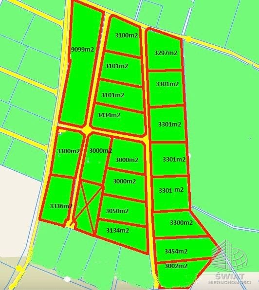 Działka na sprzedaż, Goleniów Niewiadowo, 3000 m² — MOJ21844, zdjęcie 1