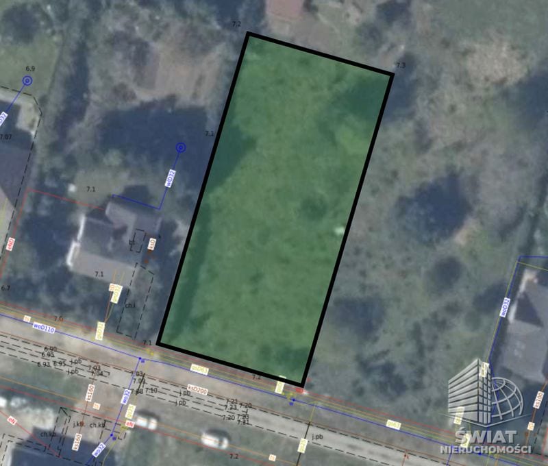 Działka na sprzedaż, Goleniów Rurzyca, 1356 m² — MAP23114, zdjęcie 5