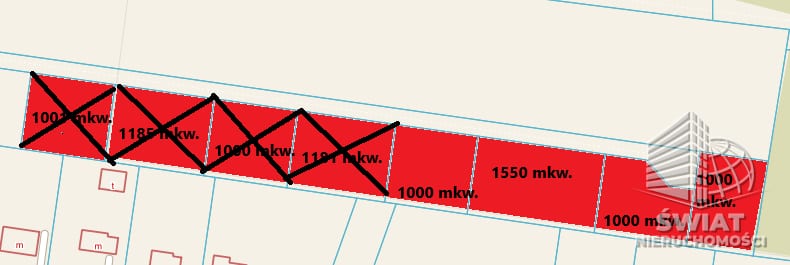 Działka na sprzedaż, Goleniów Rurzyca, 1000 m² — WNF00208, zdjęcie 4