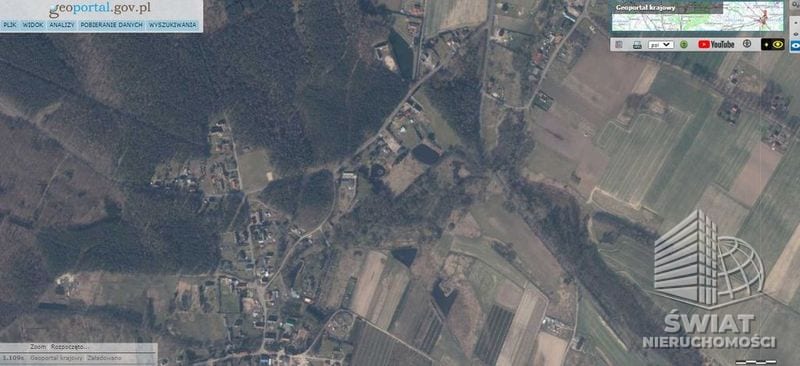 Działka na sprzedaż, Goleniów Stawno, 1100 m² — INW31299, zdjęcie 3