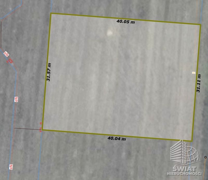 Działka na sprzedaż, Goleniów Stawno, 1247 m² — MAP22925, zdjęcie 3