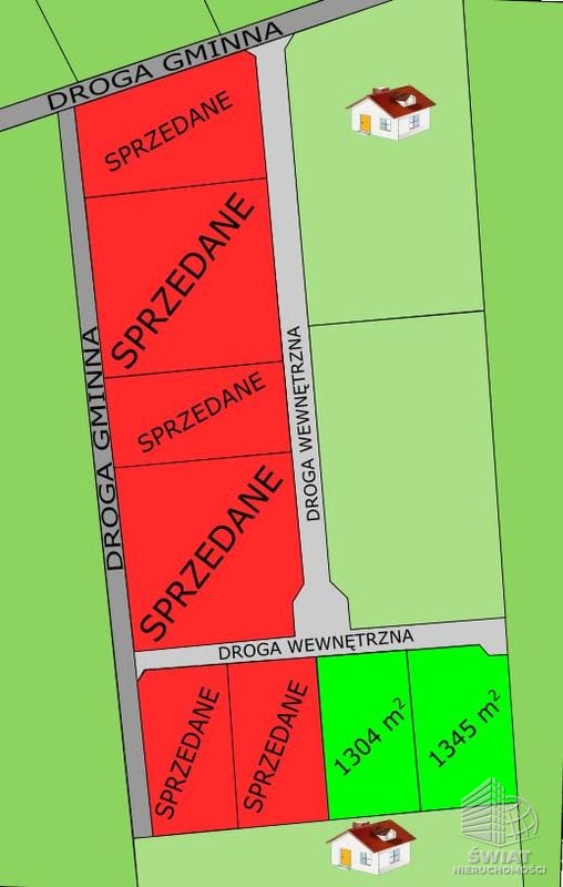 Działka na sprzedaż, Goleniów Stawno, 1304 m² — MNI21916, zdjęcie 7