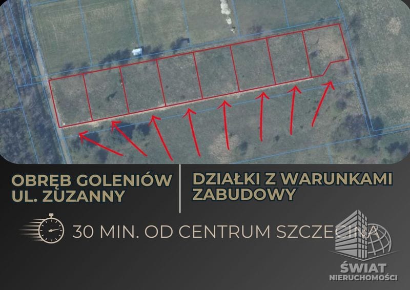 Działka na sprzedaż, Goleniów, 794 m² — UBR22942, zdjęcie 2