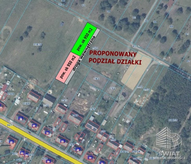 Działka na sprzedaż, Goleniów Wierzchosław, 2400 m² — MNI22116, zdjęcie 7