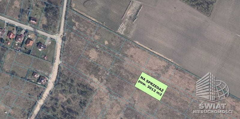 Działka na sprzedaż, Goleniów Żółwia Błoć, 3012 m² — MNI21959, zdjęcie 1